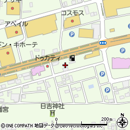 熊本県菊池郡菊陽町津久礼2686-3周辺の地図