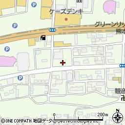 熊本県菊池郡菊陽町津久礼7-5周辺の地図