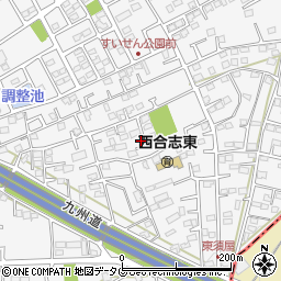akippa須屋駐車場周辺の地図