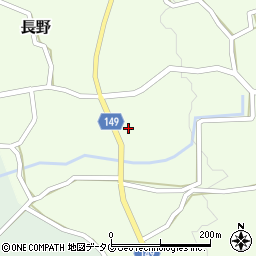 熊本県阿蘇郡南阿蘇村長野362周辺の地図