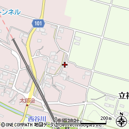 熊本県熊本市北区太郎迫町周辺の地図