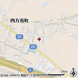 熊本県熊本市北区四方寄町749周辺の地図