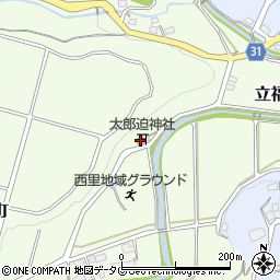 太郎迫神社周辺の地図