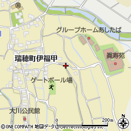 長崎県雲仙市瑞穂町伊福甲549周辺の地図