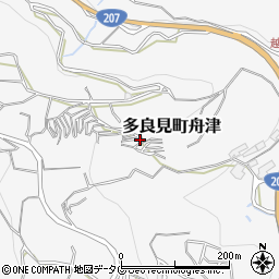 長崎県諫早市多良見町舟津425-1周辺の地図