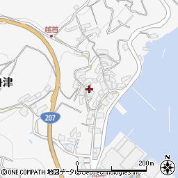 長崎県諫早市多良見町舟津588周辺の地図