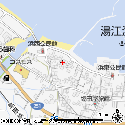 長崎県島原市有明町湯江甲104周辺の地図