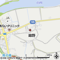 熊本県菊池郡大津町錦野355周辺の地図