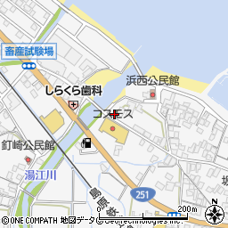 長崎県島原市有明町湯江甲140-2周辺の地図