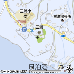 宮嵜神社周辺の地図