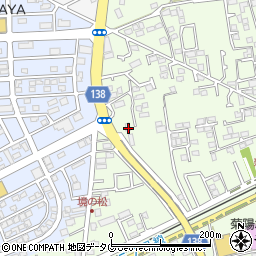 熊本県菊池郡菊陽町津久礼3044-23周辺の地図