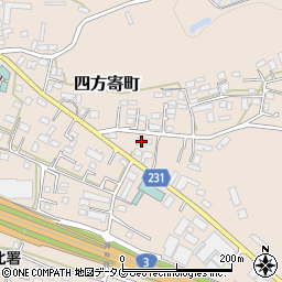 熊本県熊本市北区四方寄町751周辺の地図