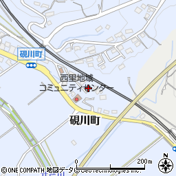 熊本県熊本市北区硯川町879周辺の地図