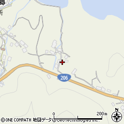 長崎県西彼杵郡時津町子々川郷590周辺の地図