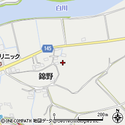 熊本県菊池郡大津町錦野340周辺の地図