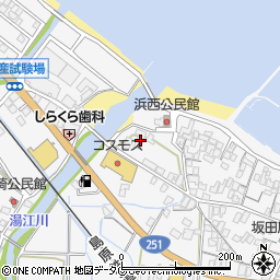 長崎県島原市有明町湯江甲140-1周辺の地図