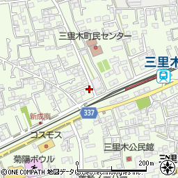 熊本県菊池郡菊陽町津久礼2972-55周辺の地図