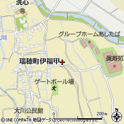 長崎県雲仙市瑞穂町伊福甲257周辺の地図