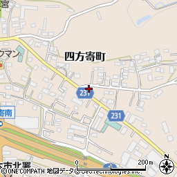 熊本県熊本市北区四方寄町753周辺の地図