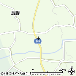 熊本県阿蘇郡南阿蘇村長野375周辺の地図