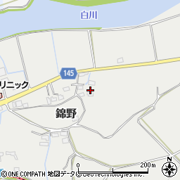 熊本県菊池郡大津町錦野277周辺の地図