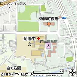 菊陽町立菊陽中学校周辺の地図