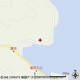 長崎県五島市奈留町大串303周辺の地図