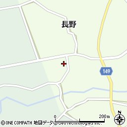 熊本県阿蘇郡南阿蘇村長野149周辺の地図
