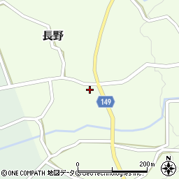 熊本県阿蘇郡南阿蘇村長野377周辺の地図