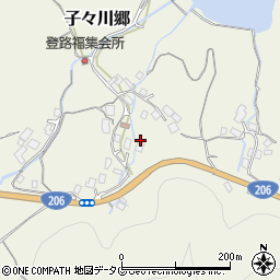 長崎県西彼杵郡時津町子々川郷462周辺の地図