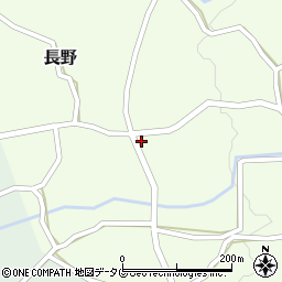 熊本県阿蘇郡南阿蘇村長野376-1周辺の地図