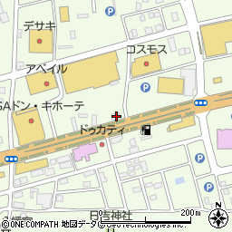 熊本県菊池郡菊陽町津久礼2527-4周辺の地図