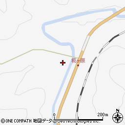 大分県佐伯市直川大字仁田原3096周辺の地図