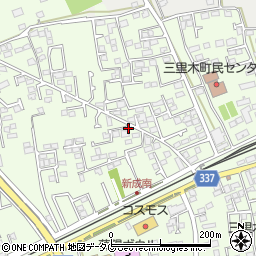 熊本県菊池郡菊陽町津久礼3060-10周辺の地図