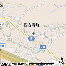熊本県熊本市北区四方寄町650-5周辺の地図