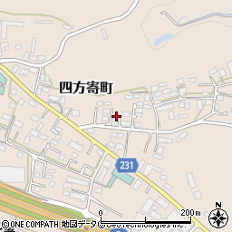 熊本県熊本市北区四方寄町653周辺の地図