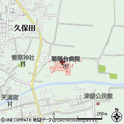 菊陽台病院（熊本清仁会）周辺の地図