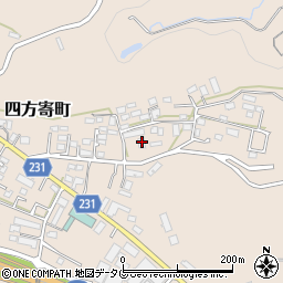 熊本県熊本市北区四方寄町665周辺の地図