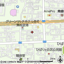 熊本県菊池郡菊陽町津久礼135周辺の地図