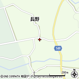 熊本県阿蘇郡南阿蘇村長野306周辺の地図