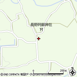熊本県阿蘇郡南阿蘇村長野624周辺の地図