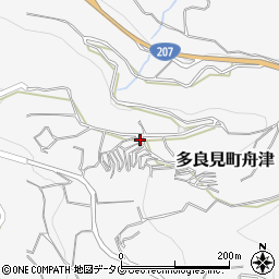 長崎県諫早市多良見町舟津425-4周辺の地図