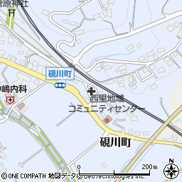 熊本県熊本市北区硯川町905周辺の地図