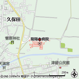菊陽台病院介護療養型医療施設周辺の地図