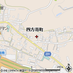 熊本県熊本市北区四方寄町650-6周辺の地図