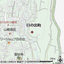 長崎県諫早市日の出町34周辺の地図