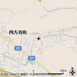 熊本県熊本市北区四方寄町656周辺の地図