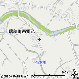 長崎県雲仙市瑞穂町西郷己1177周辺の地図