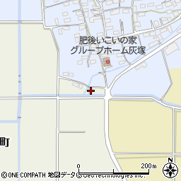 熊本県菊池郡大津町下町515周辺の地図