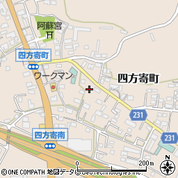 熊本県熊本市北区四方寄町562-1周辺の地図